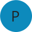 P logo