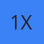 1X
