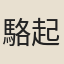駱起明