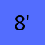 !8,@!-'e