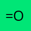 ==> O