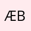 ÆBÇÐEFĞĦIJĶLMÑOPQŘẞÞŲVŴXYZ
