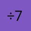 ÷7.46