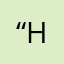 “HOSS”