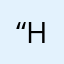 “ho”