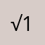 √1/2