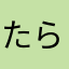 たらばら