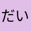 だいちたばたはるこすえざき
