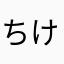ちけのむ」はさに