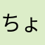 ちょよちょ