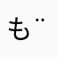 もり( ¨̮ )