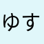 ゆすらすゆすりす