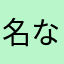 名などない！
