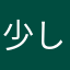 少しの辛抱
