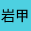 岩甲地龙