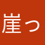 崖っぷちの上のオヤジ