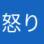 怒り100％