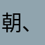 朝、呆然