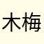 木梅梅梅