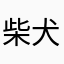 柴犬裝萌
