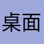 桌面居然没图标显示