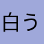 白うさぎ界の先輩