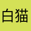 白猫黑毛神马猫