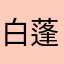 白蓬胡子