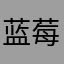 蓝莓硬糖bui