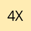 4x20=80