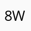 8000 watts