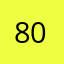 80m走る