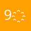 9҈