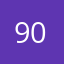 90@“