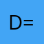 D==3