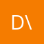 D@\/1d