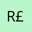 R** £