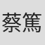 蔡篤易
